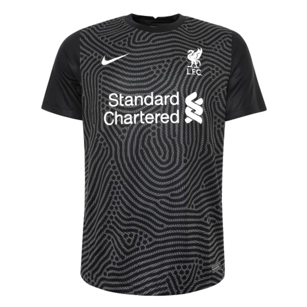 Tailandia Camiseta Liverpool 1ª Kit Portero 2020 2021 Negro